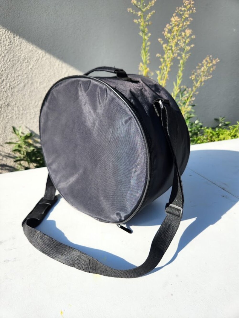 Padded Soft Drum Bag Case with Shoulder Strap and Handle Zippered zipper Made t